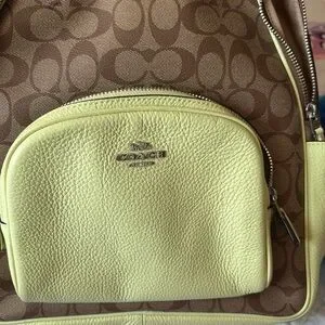 Coach Tan and Cream Backpack Coach backpack women tan - Gem main image 2